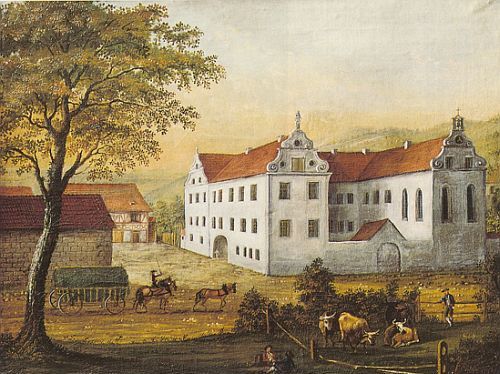 Gemälde des Schloss Espasingen