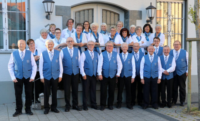 Gruppenbild der Chorgemeinschaft Bodman-Espasingen