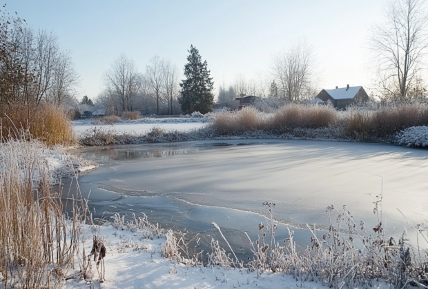 Eisweiher in Espasingen