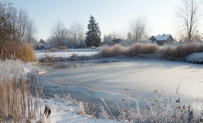 Eisweiher in Espasingen