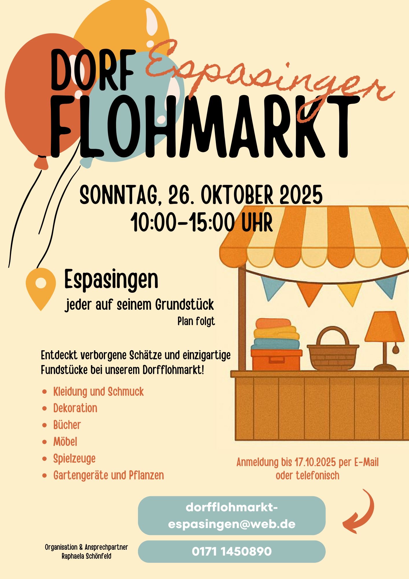 Espasinger Dorfflohmarkt